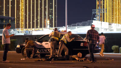 Polis i Las Vegas.