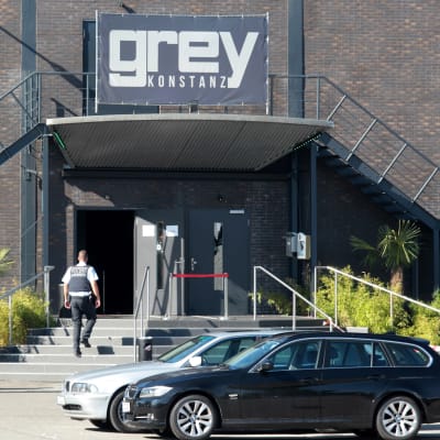 Två personer och tre skadades i skottdrama på nattklubben Grey i staden Konstanz i södra Tyskland den 30 juli 2017.