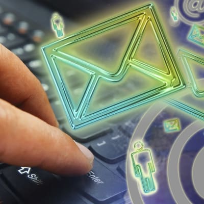 Riktad marknadsföring med hjälp av e-post.