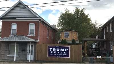 Donald Trump är populär i Luzerne County.
