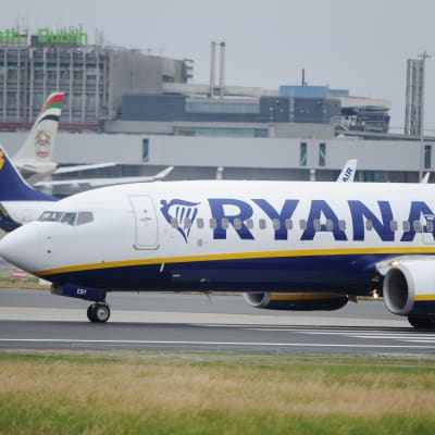 Ryanair lentokone.