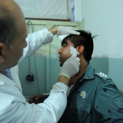 En person som skadades i attentat i Kabul