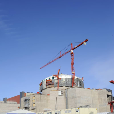 Bygget av reaktorn Olkiuoto 3.