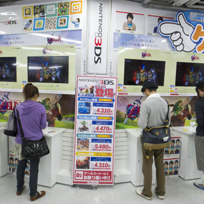Nintendoaffär i Tokyo