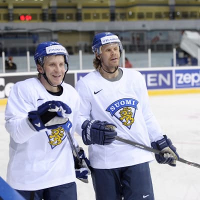 Leo Komarov och Olli Jokinen