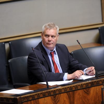 Finansminister Antti Rinne