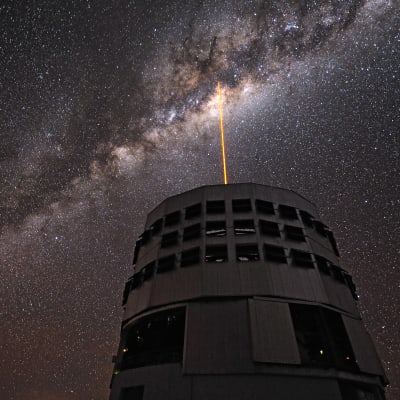ESO:s teleskop (VLT) i Paranal, Chile.
