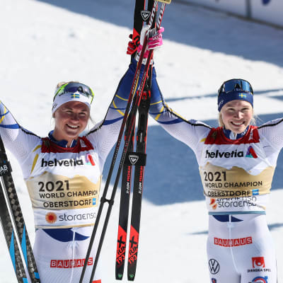Maja Dahlqvist och Jonna Sundling är förhandsfavoriter i damernas sprint.