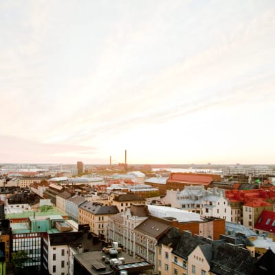 Vy över Helsingforstaken.
