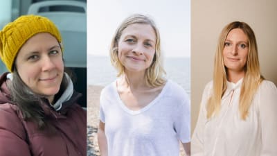 porträtt på tre kvinnor