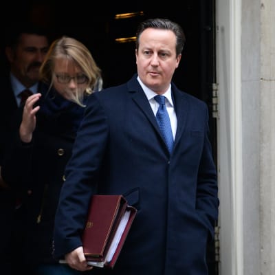 Storbritanniens premiärminister David Cameron 25.11.2014