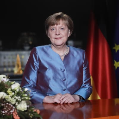 Angela Merkel håller nyårstal 2016