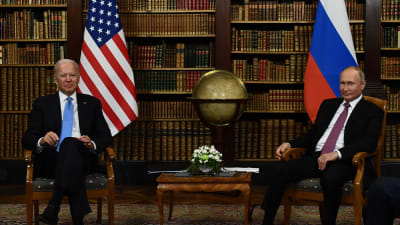 USA:s president Joe Biden och Rysslands president Vladimir Putin hade ett riktigt, fysiskt möte senast i juni 2021 i Genève. 