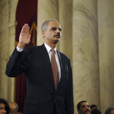 USA:s justitieminister Eric Holder