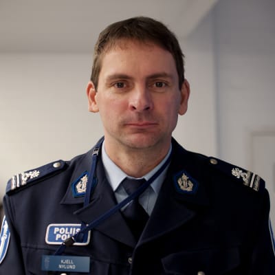 Skolansvarige Poliskommisarie Kjell Nylund.