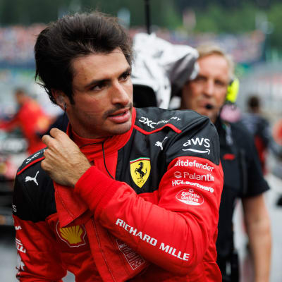 Carlos Sainz kuvassa.