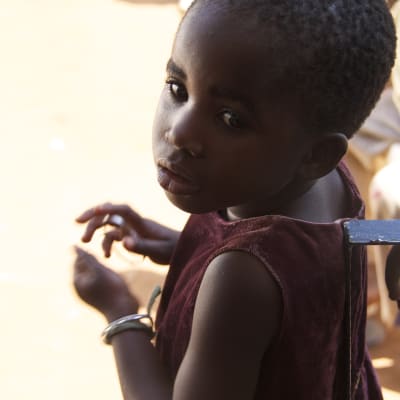 Flyktingbarn från Kongo