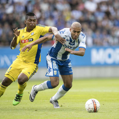 HJK - IFK Göteborg i Europa League-kvalet 2016.