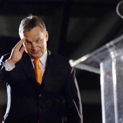 Ungerns premiärminister Viktor Orban utropade sig till segrare i parlamentsvalet.