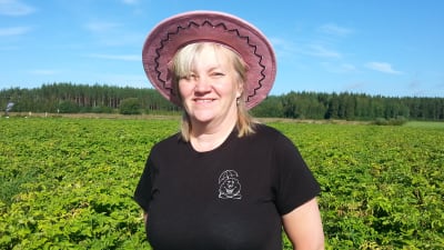Susan Englund från intresseföreningen Dagsmark Potato