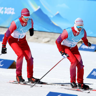 Inga ryska idrottare i paralympiska spelen i Peking.