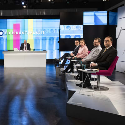 Småpartiernas frågades ut den 2.4.2019 på Yle