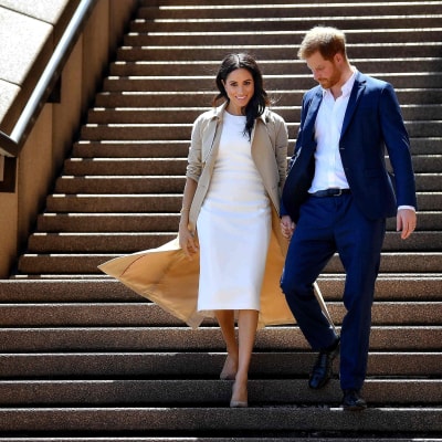 Hertigen och hertiginnan av Sussex på statsbesök i Australien.
