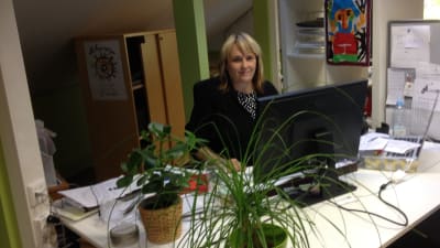 Carita Liljendahl,  allmän reporter vid Östra Nyland