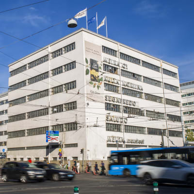 Meiran tehdasrakennus Helsingin Vallilassa.
