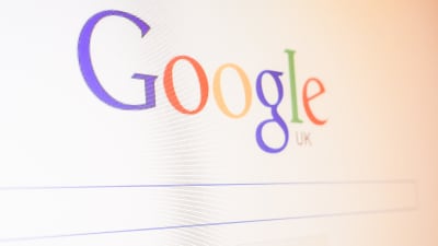 Google sökfönster.