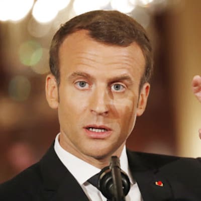 Ranskan presidentti Macron puhuu Yhdysvaltain kongressille