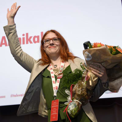 Annika Rönni-Sällninen, ordförande för Servicefacket PAM