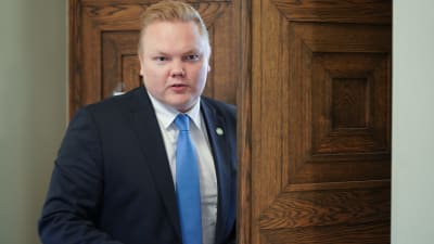 Antti Kurvinen i riksdagen 5.3.2020