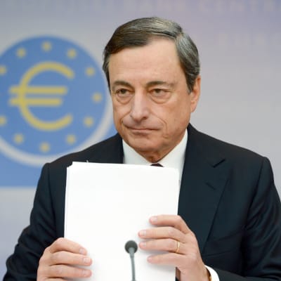 ECB:s chefdirektör Mario Draghi