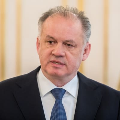 Andrej Kiska, president i Slovakien