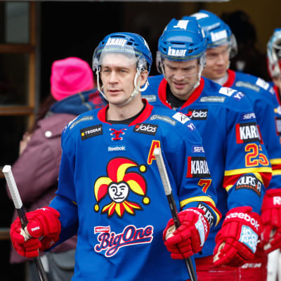 Antti-Jussi Niemi edusti Jokereita yli 500 ottelun verran. 