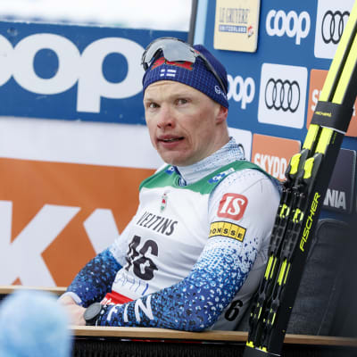 Iivo Niskanen istui "voittajantuolilla" Lahden maailmancupissa.