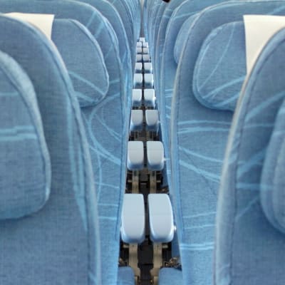 Business class i en Finnair A330