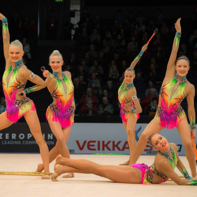 Finlands landslagstrupp i rytmisk gymnastik, februari 2016