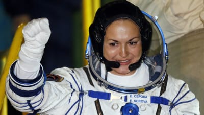 Den ryska kosmonauten Jelena Serova