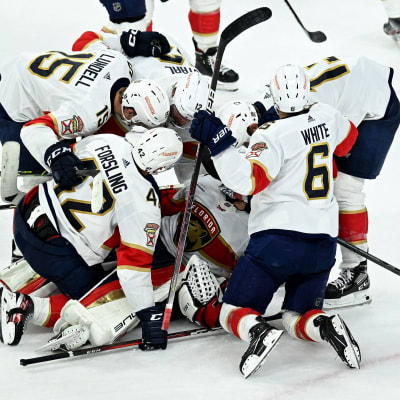 Florida firar vinsten i den första finalmatchen i konferensfinalen.