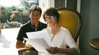 Francois Ozon och Charlotte Rampling.