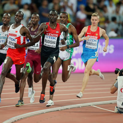 David Rudisha vann VM-guld på 800 meter.