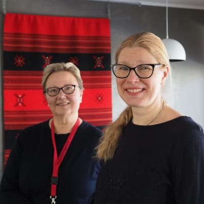 Yrittäjät Marjo Matikainen-Kallström ja Päivi Korhonen
