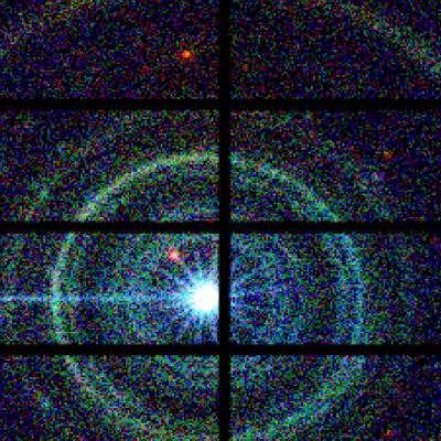GRB221009A ESAn XMM-Newton -röntgenteleskoopin kuvaamana.