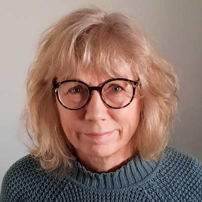 Författaren Metha Skog.