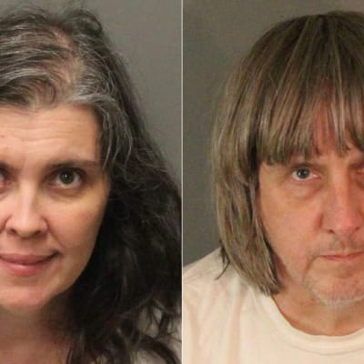 Föräldraparet Louise Anna Turpin, 49 och David Allen Turpin, 57, i bilder offentliggjorda av Riverside County Sheriff's Department.