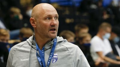 Handbollslandslagets tränare Ola Lindgren