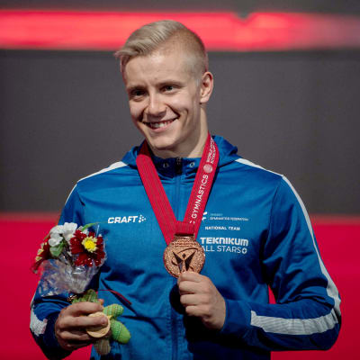 Emil Soravuo med bronsmedaljen.