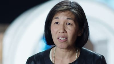 Nicole Wong i närbild.